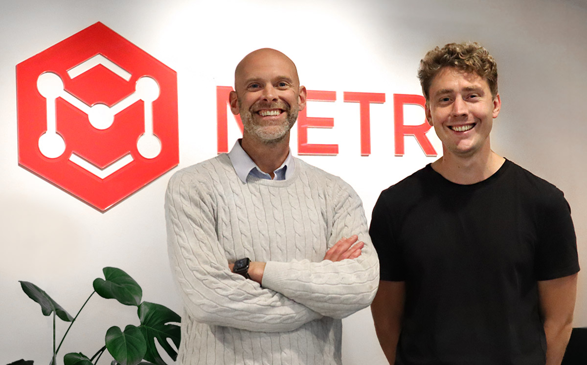 Peter Andersson (CCO) och Anton Holm (CPO)