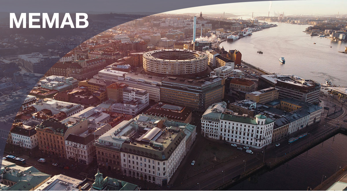 Vy över byggnader i Göteborg