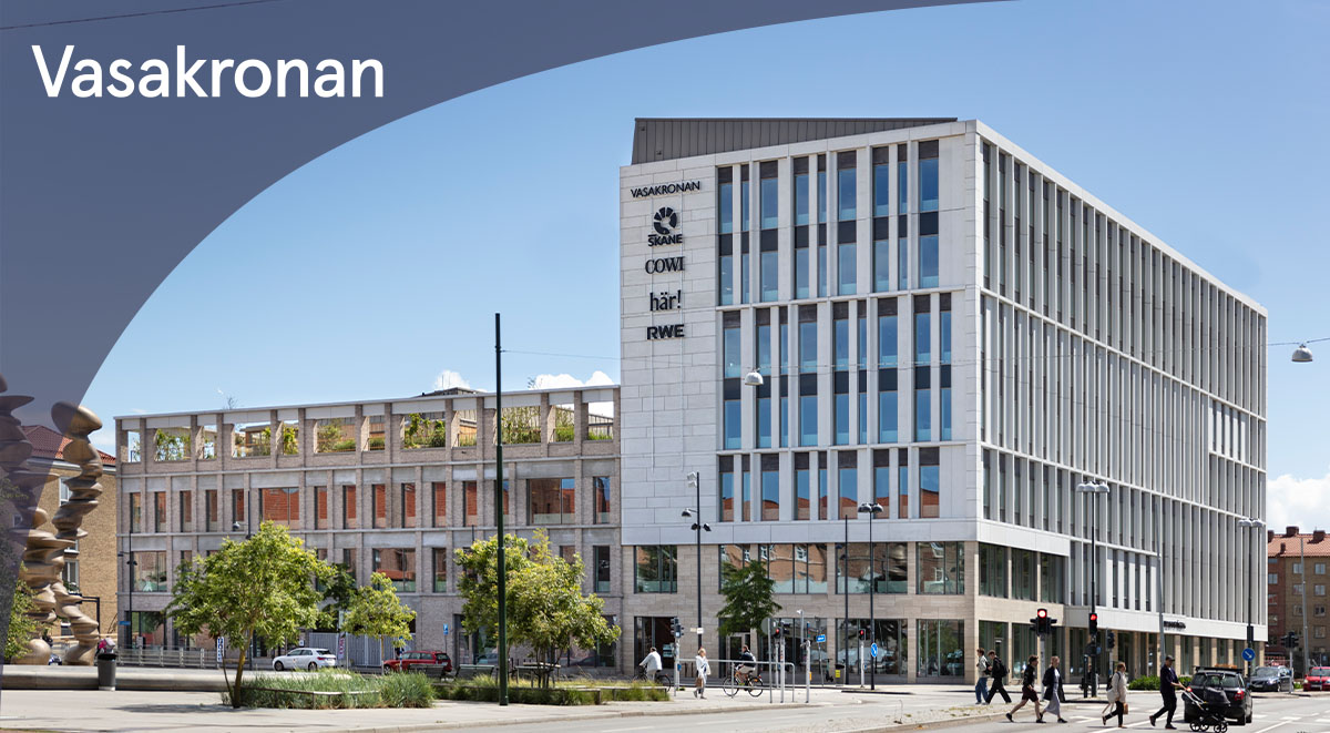 Vasakronans byggnad Malmö Abedissan